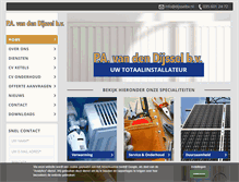 Tablet Screenshot of dijsselbv.nl
